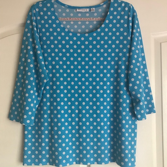 susan graver polka dot dress